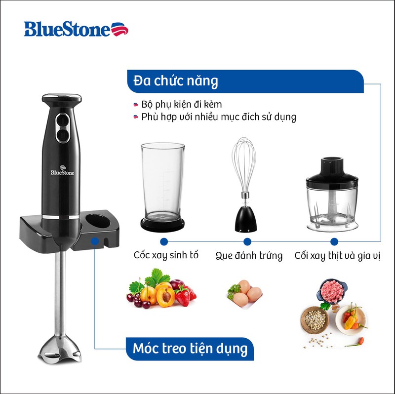 Máy xay cầm tay BlueStone BLB-5251 đa chức năng