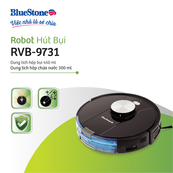 Robot Hút Bụi BlueStone RVB-9731