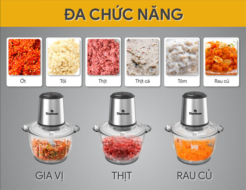 Đa chức năng xay, đa năng trong bếp